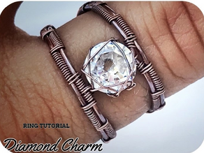 Diamond Charm Ring