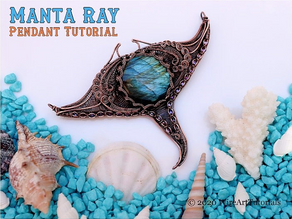 Manta Ray Pendant