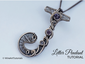 Letter J Pendant
