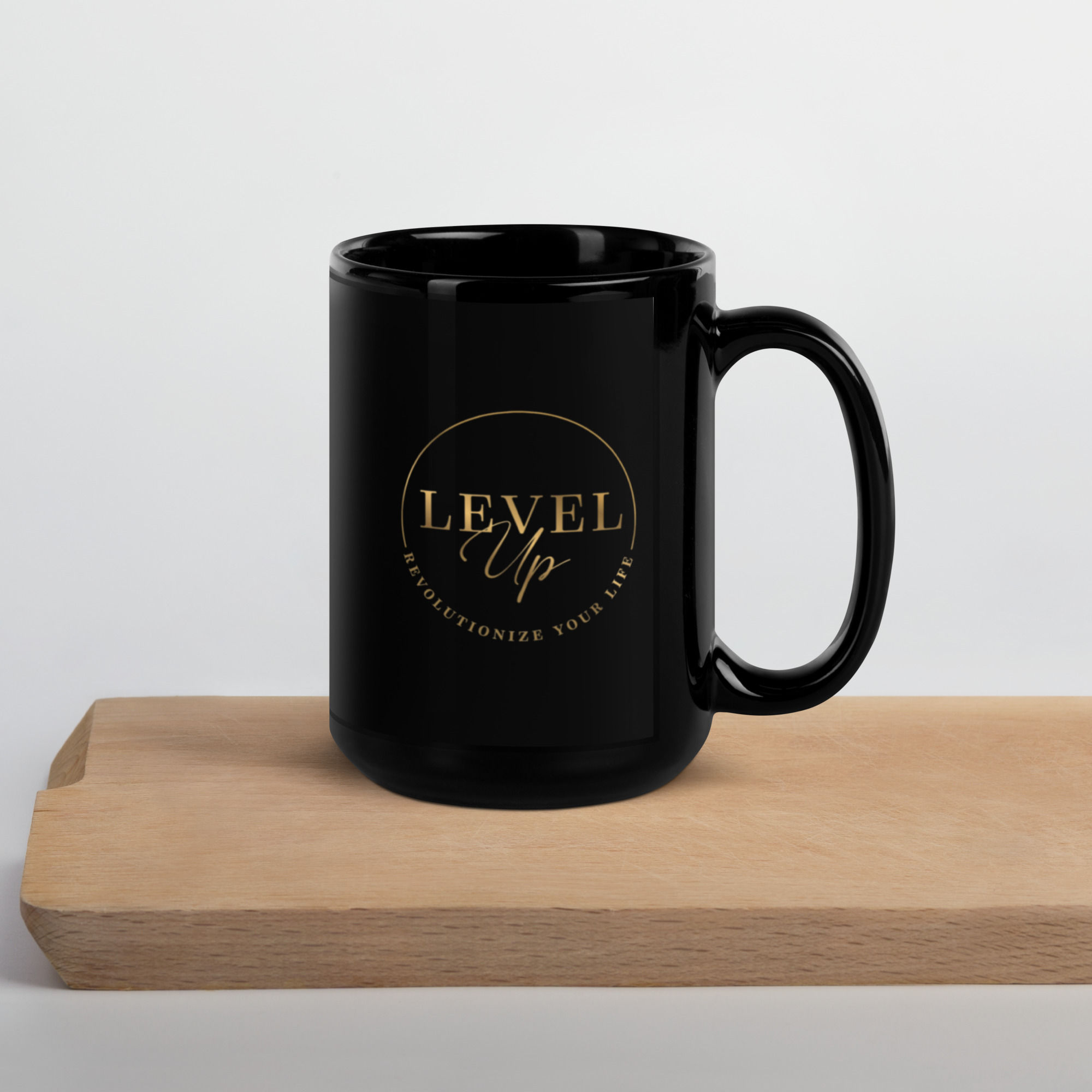 Black Glossy Mug