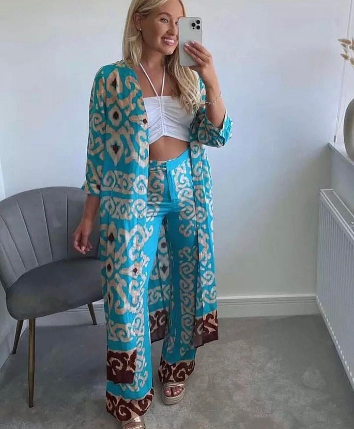 Abby printed coords set 