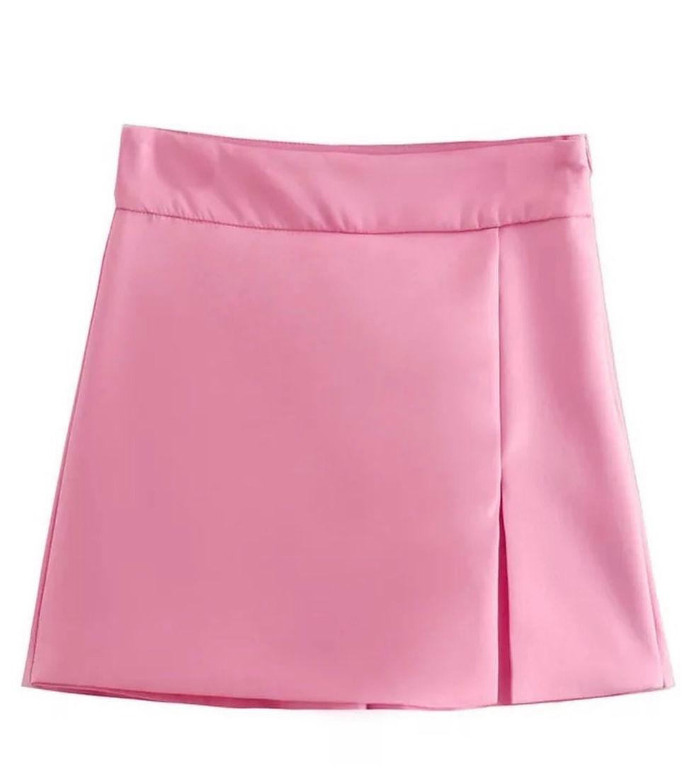 Thumbnail: Printed T-shirt and skirt 