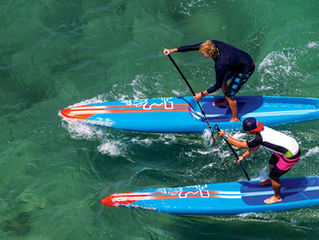 Starboard sponsors SUP Hotspot - $400 each M/F + 2 Paddles for age group winners and auction.