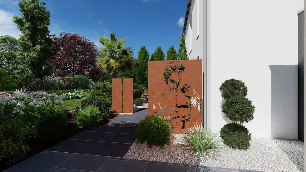 Miniature : panneau-corten-décoratif-pare-vue-occultant-jardin-aménagement-exterieur-piscine-spa-terrasse-david-michel-ange