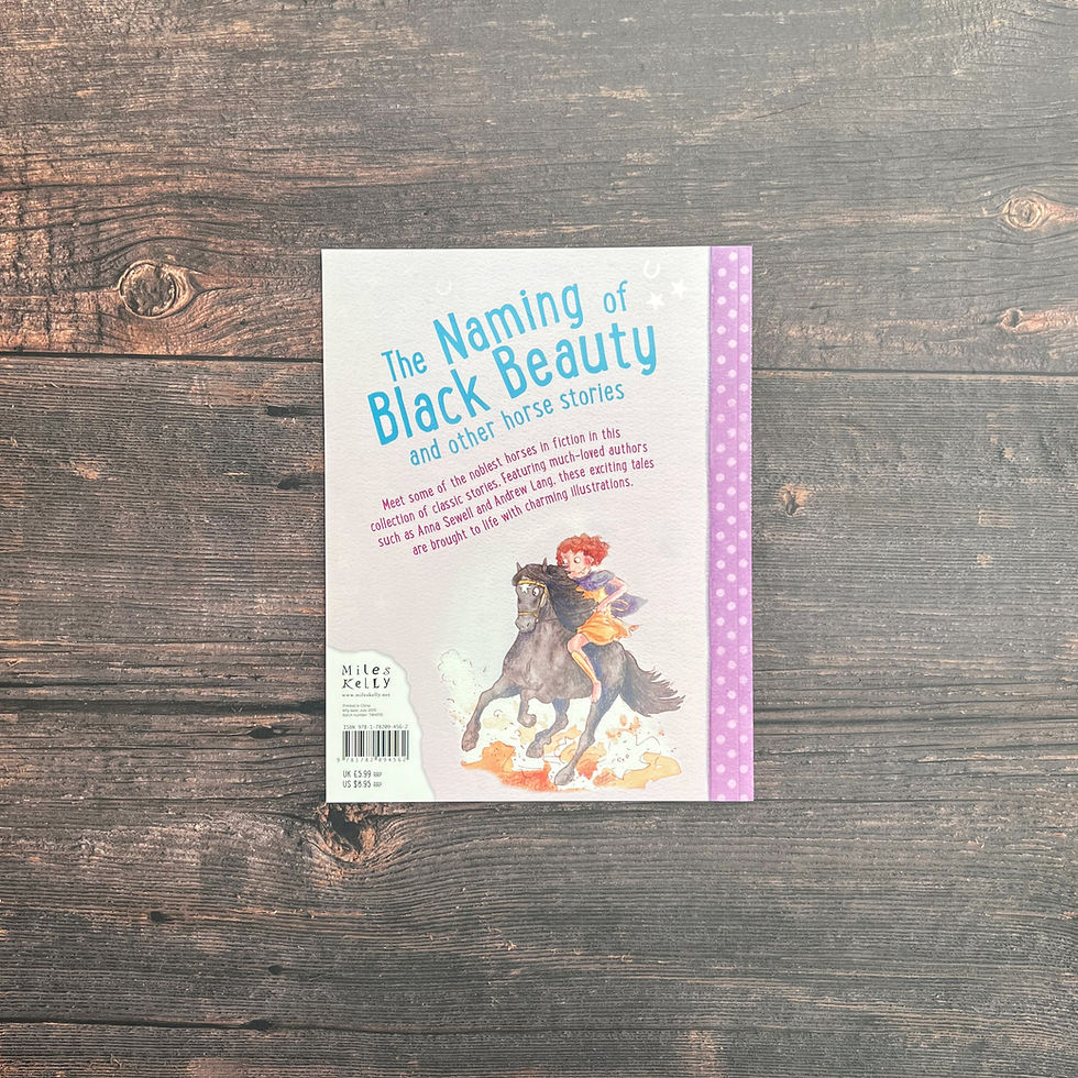 Thumbnail: The Naming of Black Beauty and Other Horse Stories - Miles Kelly