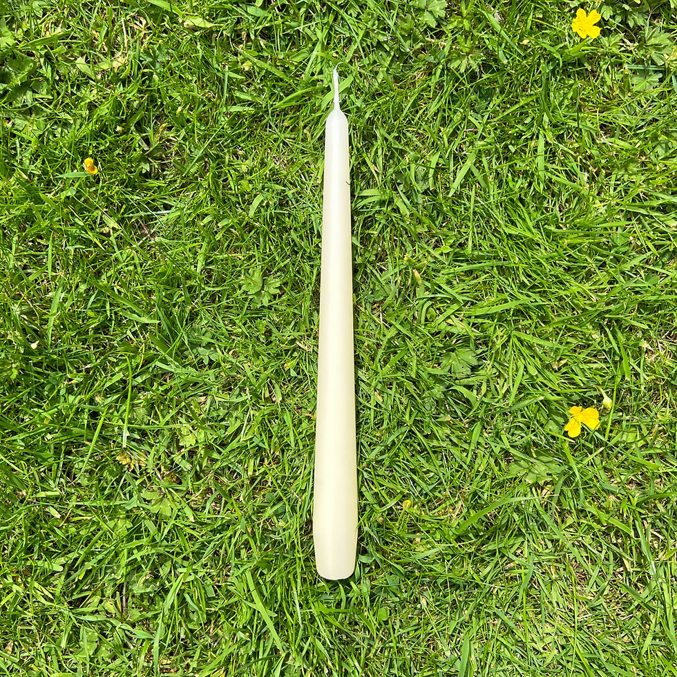 Thumbnail: Price's Ivory Taper Candles