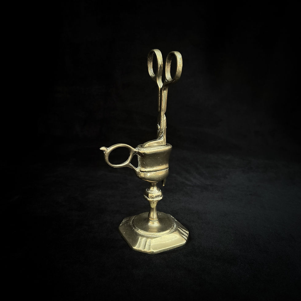 Thumbnail: Vintage Brass Candle Snuffer