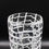 Thumbnail: Oversized Art Glass Vase with Applied Contrasting Lines - 35cm