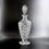 Thumbnail: Vintage Czechoslavakian Diamond Cut Crystal Decanter by INWALD