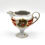 Thumbnail: Vintage German Hand Painted OSCAR SCHLEGELMILCH Footed Creamer