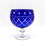 Thumbnail: Vintage Handblown Bohemian Cobalt Blue Cut to Clear Footed Bowl