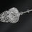 Thumbnail: Ornate Silver Plate Cake Server with Detailed Galleon Handle