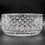 Thumbnail: Large Vintage VIOLETTA Handcut Lead Crystal Round Bowl