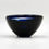 Thumbnail: KOSTA BODA Sweden 'Atoll' Art Glass Votive Tealight Holder - Midnight Blue