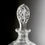 Thumbnail: Vintage Czechoslavakian Diamond Cut Crystal Decanter by INWALD