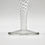 Thumbnail: Pair of Small Handblown Vintage 'Air Twist' Martini or Aperitif Glasses