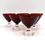 Thumbnail: 6 Mid Century ANCHOR HOCKING Red Berwick 'Boopie' Glasses or Bowls