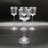 Thumbnail: Set of 4 Rare VILLEROY & BOCH 'Lilian' Crystal Claret Glasses