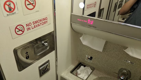 Why do Modern Airliners Continue to Have Ashtrays?