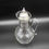 Thumbnail: Vintage Silver Plate and Glass Carafe
