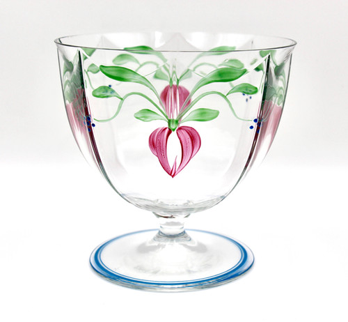 Orrefors Styvmorsviol Eva Englundスウェーデン Orrefors/オレフォス