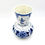 Thumbnail: Vintage ROYAL DELFT 1989 Hand-Painted Blue & White Vase - 21cm
