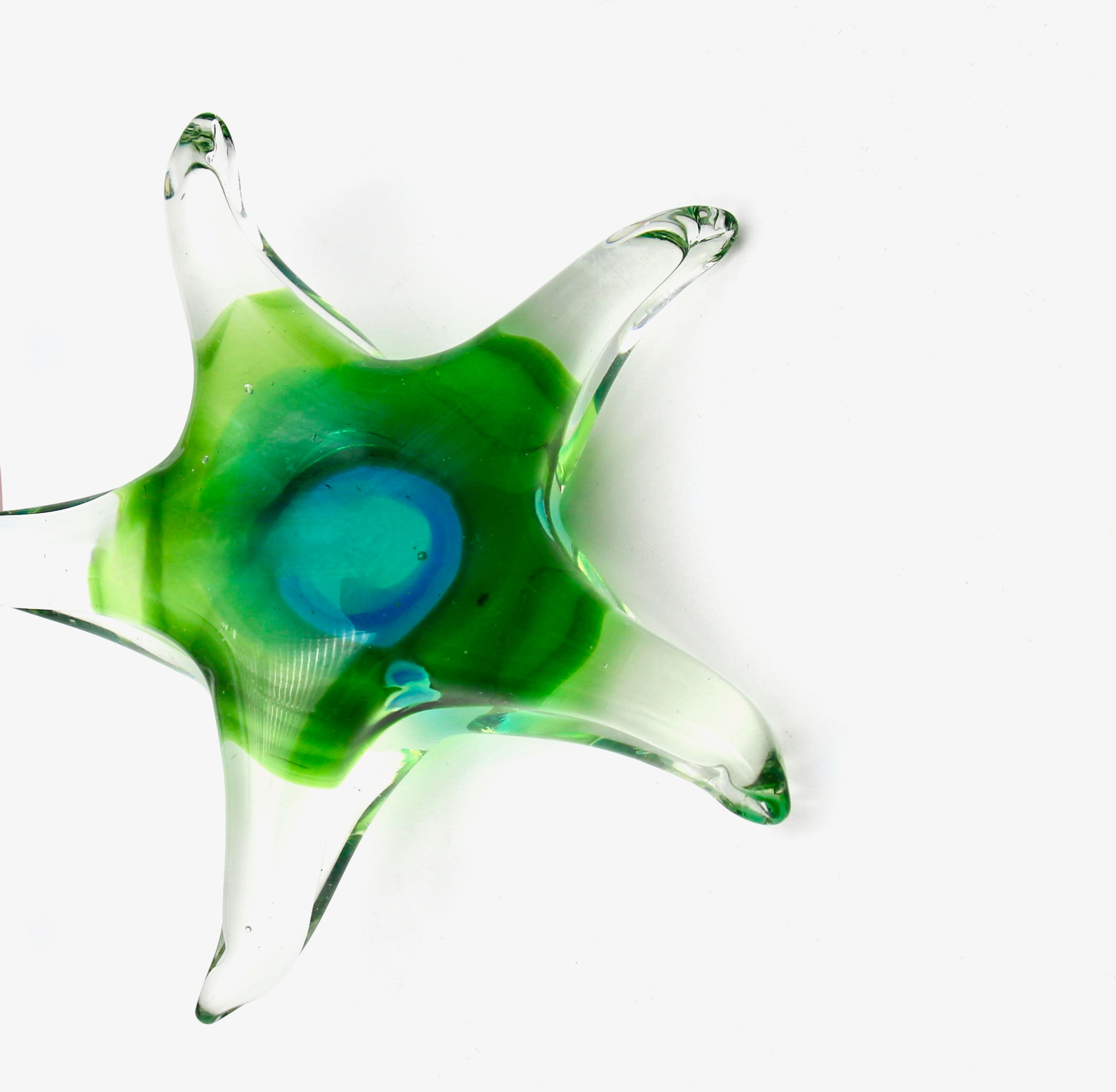 Handblown Art Glass Starfish Paperweight or Figurine