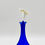 Thumbnail: Mouthblown WOLFGANG ENGEL Art Glass Perfume Bottle with Dolphin Stopper