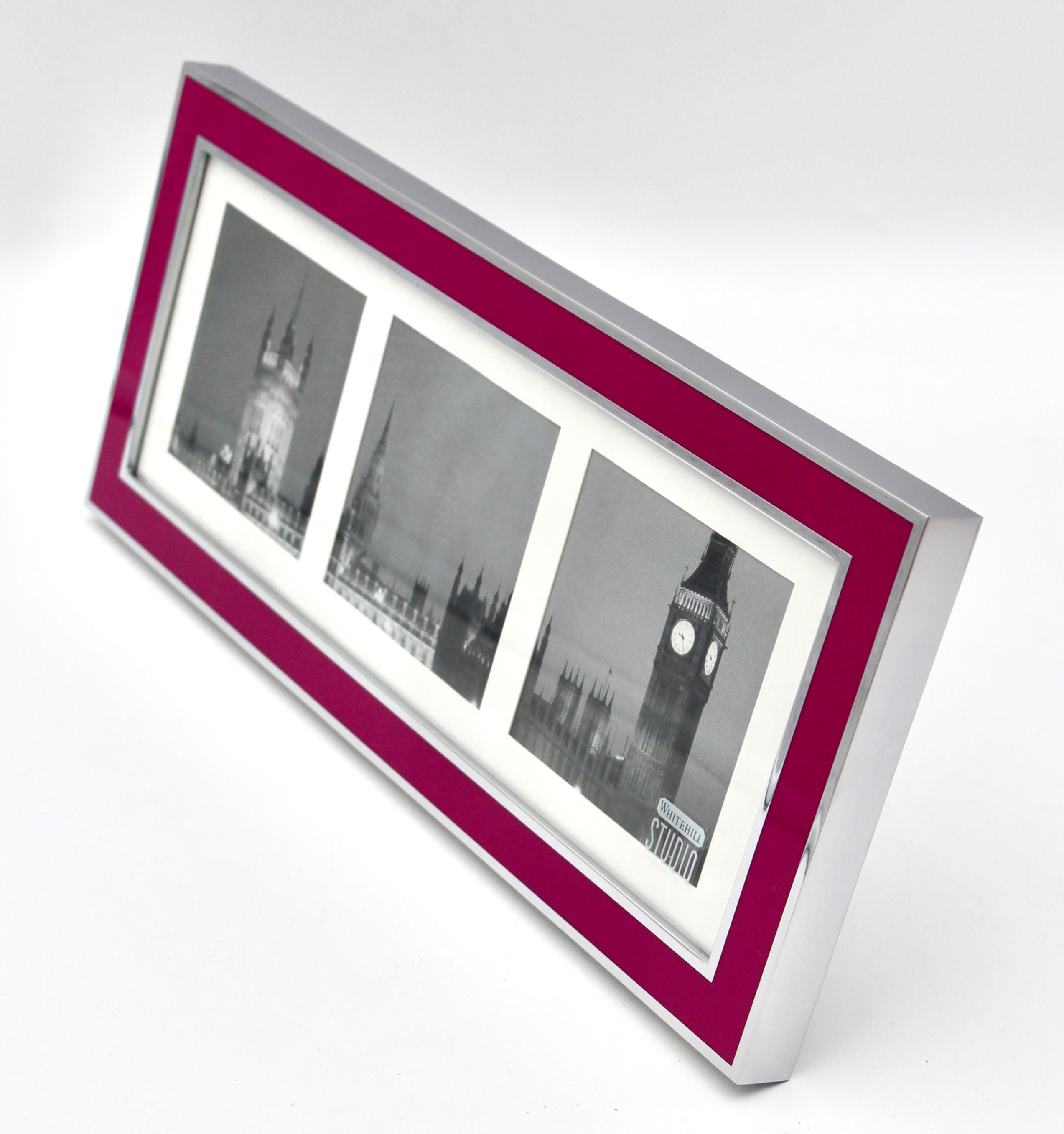 WHITEHILL STUDIO "Bronte" Enamel Silver Plate Frame