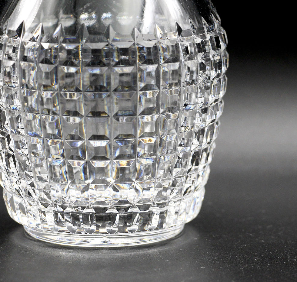 Thumbnail: Vintage WATERFORD CRYSTAL 'WAT2' Hand Cut Decanters & Stoppers - price each