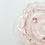 Thumbnail: Vintage Five Piece Pink Depression Glass Footed Dessert Set