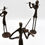 Thumbnail: Bronzed Abstract Sculptures of Three Musicians