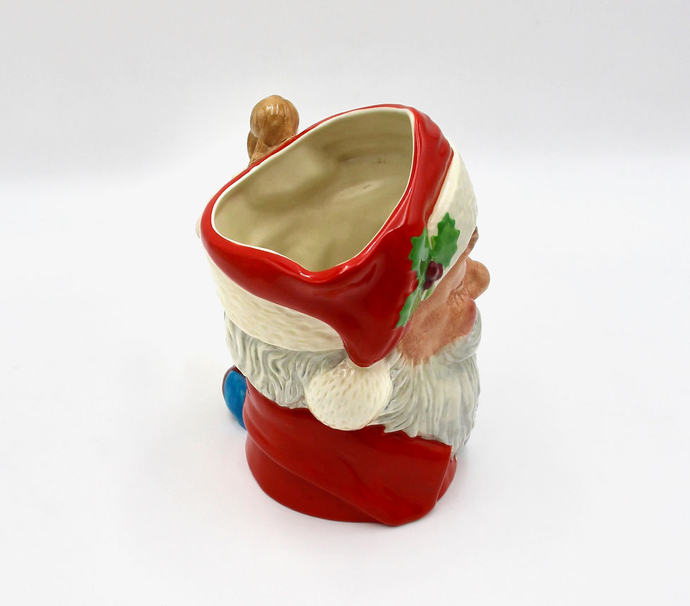 Thumbnail: Large Vintage ROYAL DOULTON Character Jug D6668 'Santa Claus' with Doll Handle