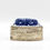 Thumbnail: Vintage Handcrafted Blue and White Chinese Trinket Box with Porcelain Owl to Lid