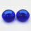 Thumbnail: Pair of Cobalt Blue Glass Tealights