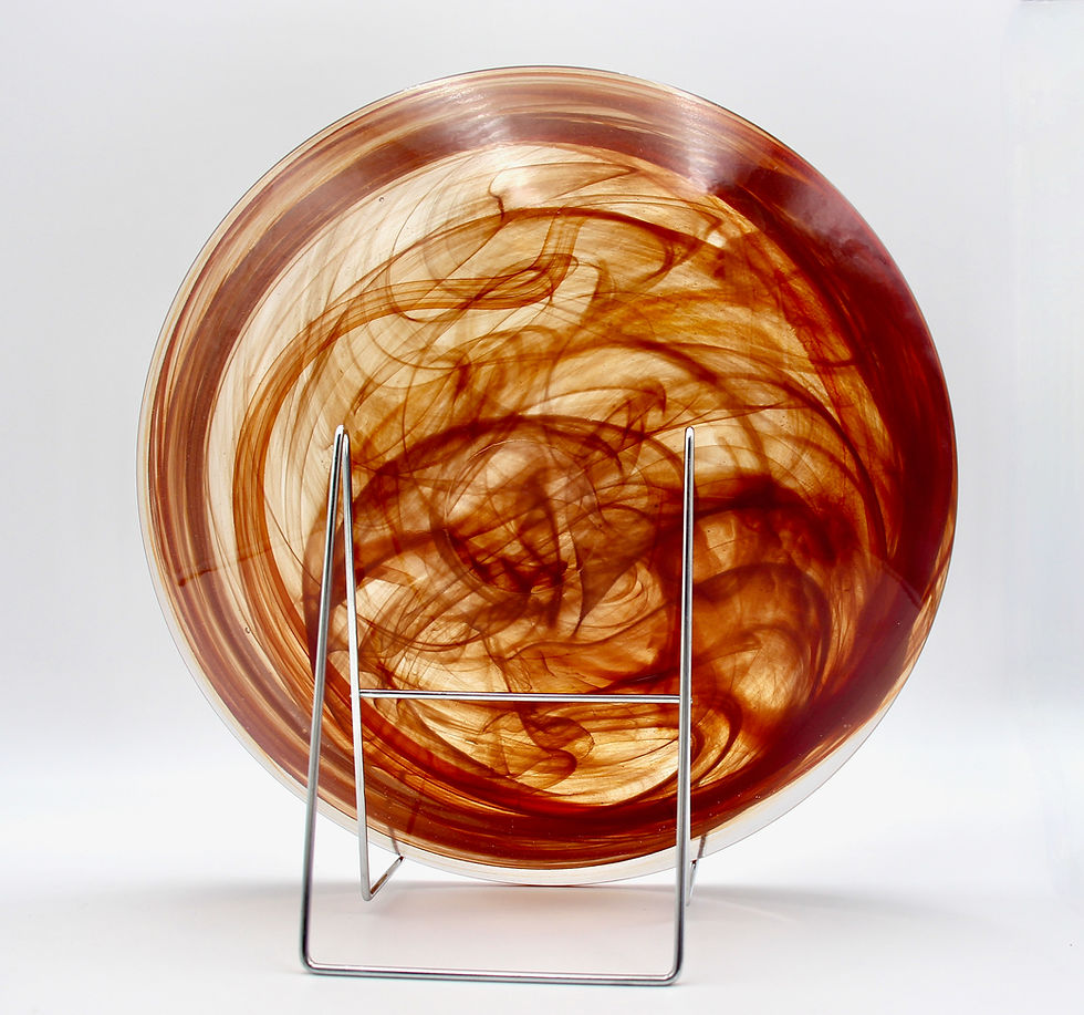 Thumbnail: Large KOSTA BODA Sweden Atoll Shallow Bowl or Centrepiece by Anna Ehrner 30cm