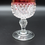 Thumbnail: Vintage INDIANA GLASS CO Diamond Cut & Flashed Ruby Glasses