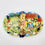 Thumbnail: Vintage WENDY LITTLEWOOD "Provence" Handmade Pottery Platter/Basket with Handle