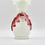 Thumbnail: Vintage Milk Glass Vase with Applied Acorn and Leaf Decoration