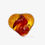 Thumbnail: KOSTA BODA "Heartbeat" Art Glass Sculpture/Paperweight by Bertil Vallien