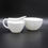 Thumbnail: Vintage ROYAL CROWN DERBY Surrey White Tea Setting for 6 circa 1940 Reg #839892