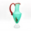 Thumbnail: Tall Vintage KOSTA BODA Pitcher by Monica Backstrom 'Pandora' Series - 35cm