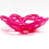Thumbnail: Vintage KOSTA BODA Hot Pink Art Glass Basket/Bowl or Centrepiece by Anna Ehrner