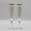 Thumbnail: Pair of Vintage RITZENHOFF Champagne Glass Flutes by Marco Zanini