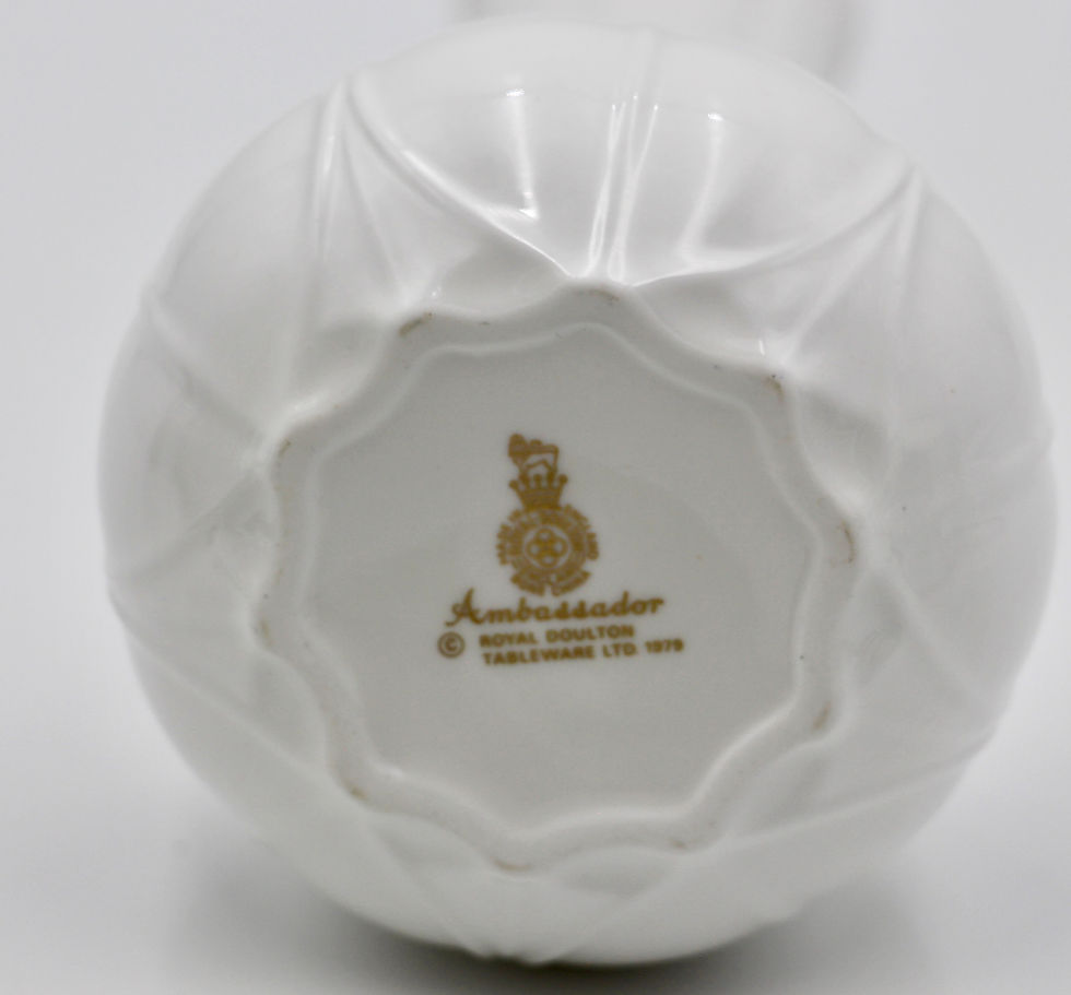 Thumbnail: Vintage ROYAL DOULTON Bone China "Ambassador" Vase
