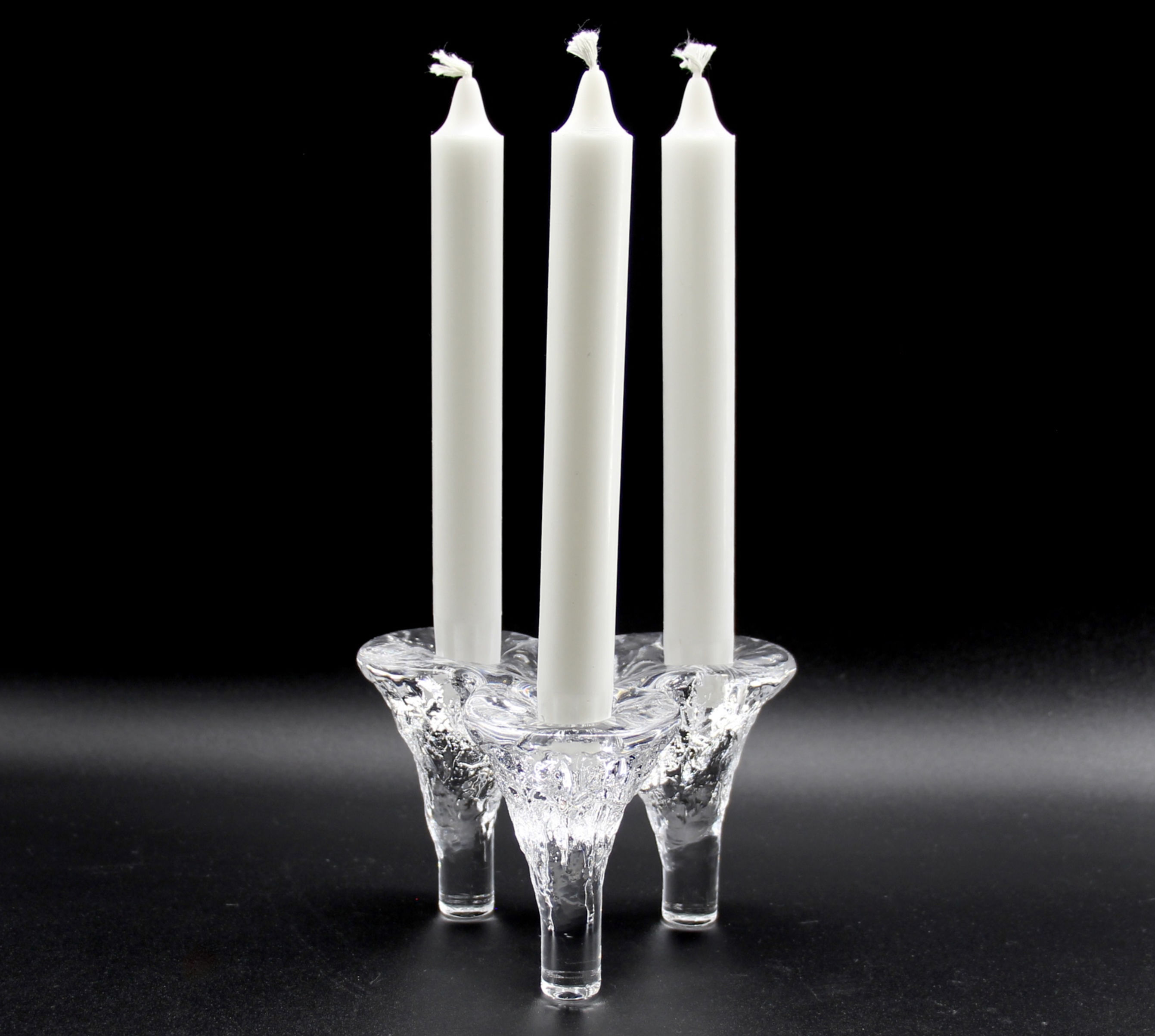 Vintage Swedish KOSTA 'Igloo' Candleholder Designed by Goran Warff