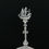 Thumbnail: Ornate Silver Plate Cake Server with Detailed Galleon Handle