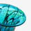 Thumbnail: Vintage MDINA Glass of Malta Handblown Small Vase "Blue Crizzle" Pattern 12.5cm