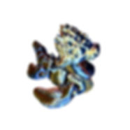 Loch Ness Monster - flexible articulating statuette