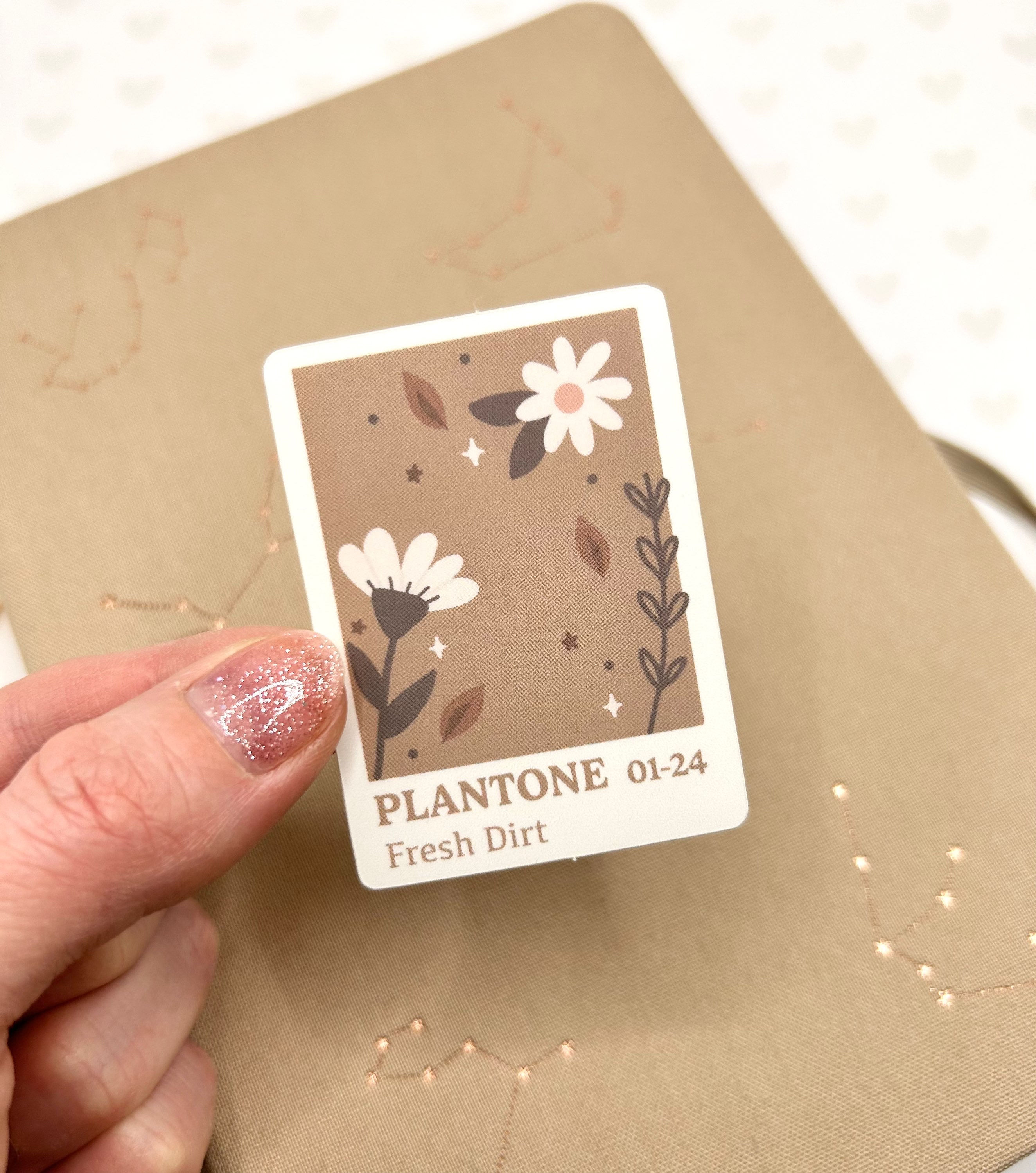 Plantone Fresh Dirt-VINYL STICKER